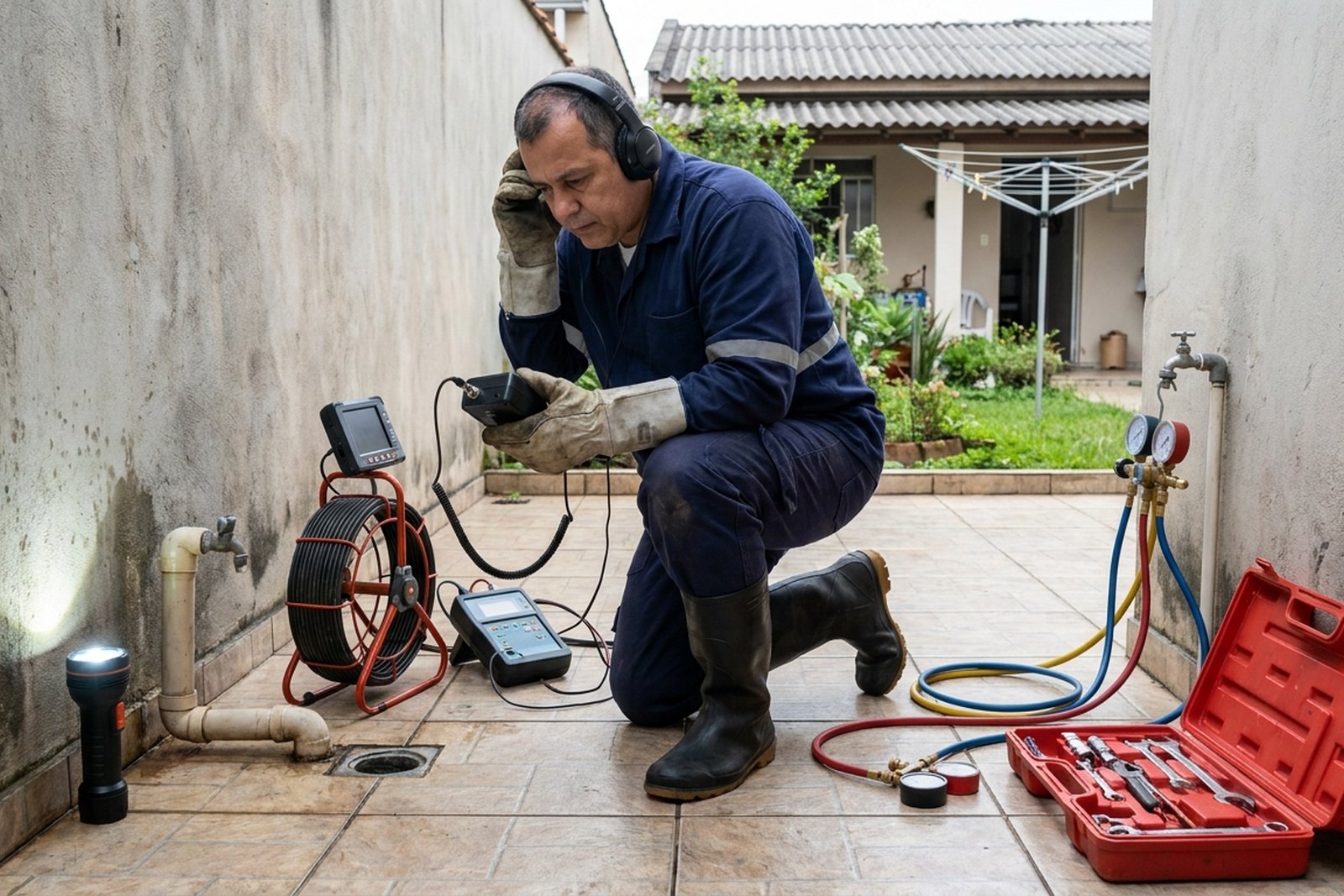 Detecção de Vazamento de Esgoto em Belo Horizonte‑MG